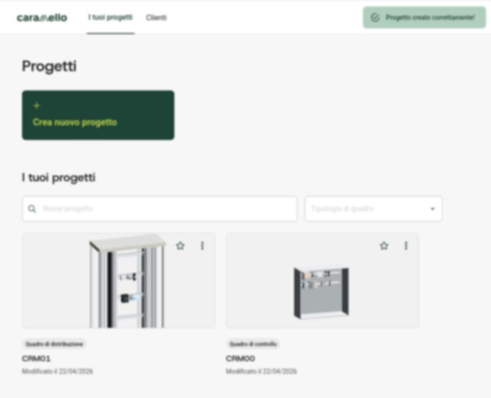 Dashboard di gestione progetti e clienti